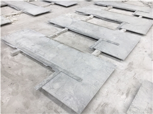 Super White Quartzite Calacatta Grey Marble Countetops