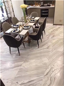Volakas White Marble Greece Slab Tile For Table Vanitytop