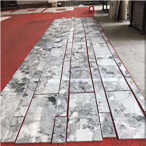 Vuca Grey Pandora White Marble Slab Tiles Vuca Grey Pandora White Marble Slab Tiles