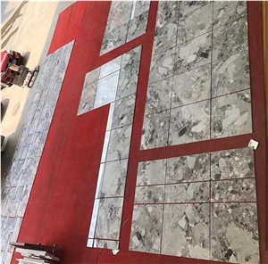 Vuca Grey Pandora White Marble Slab Tiles