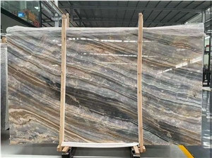 Yinxun Palissandro Blue Marble Slab Tiles Polished Honed Yinxun Palissandro Blue Marble Slab Tiles Polished Honed