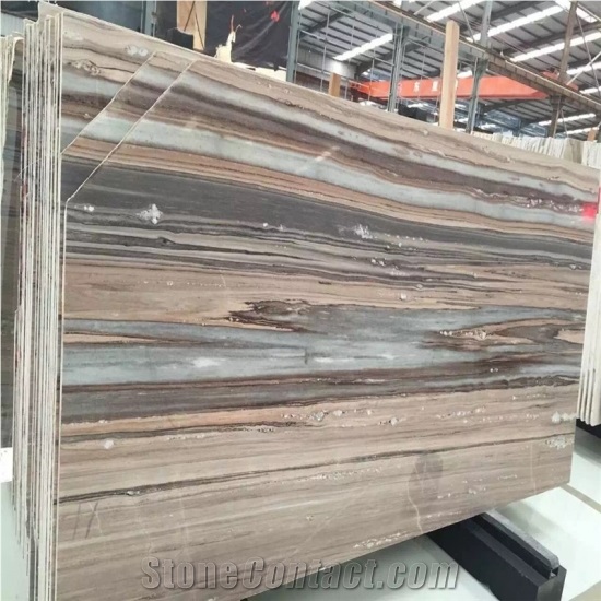 Yinxun Palissandro Blue Marble Slab Tiles Polished Honed