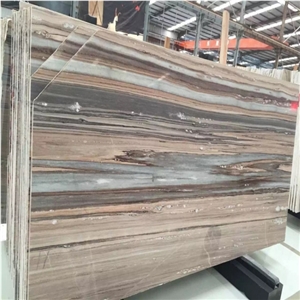 Yinxun Palissandro Blue Marble Slab Tiles Polished Honed