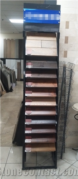 Aritificial Stone Tile Exhibition Display Stand