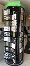 Hexagon Rotate Mosaic Ceramic Sample Display Stand