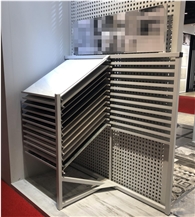 Large Tile Slabs Sliding Display Rack