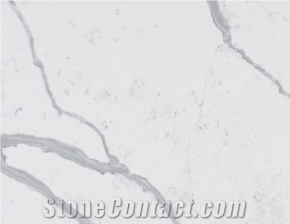 High Quality Artificial White Quartz For Kitchen/Bathroom