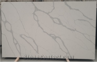 High Quality Artificial White Quartz For Kitchen/Bathroom