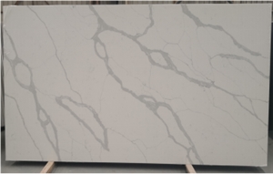 High Quality Artificial White Quartz For Kitchen/Bathroom