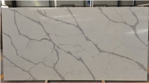 Special Calacatta Series White Quartz Slab For Home Design