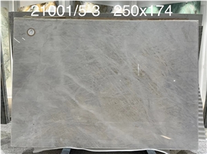 Exotic Brazil White Crystallo Quartzite Slab For Countertops