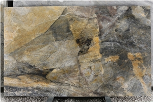 Fantasy Gold Val Dorcia Quartzite For Kitchen Countertops
