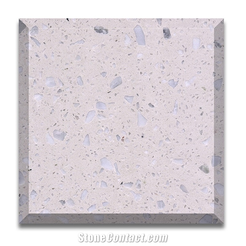 Artificial Stone Inorganic Terrazzo No Resin Cement Tile