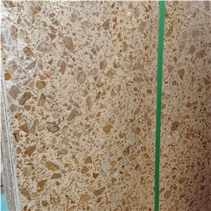 High Performance Inorganic Artificial Terrazzo Slab Tiles 