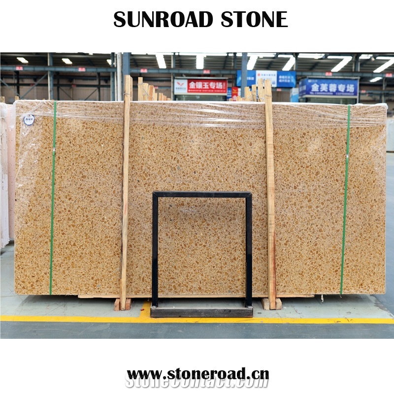 High Performance Inorganic Artificial Terrazzo Slab Tiles 