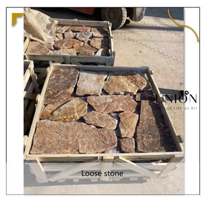 Building Material Outdoor Stone Veneer Irregular Castle