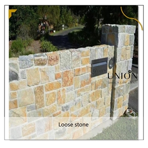 Dry Stack Stone Wall Form Natural Culture Stone