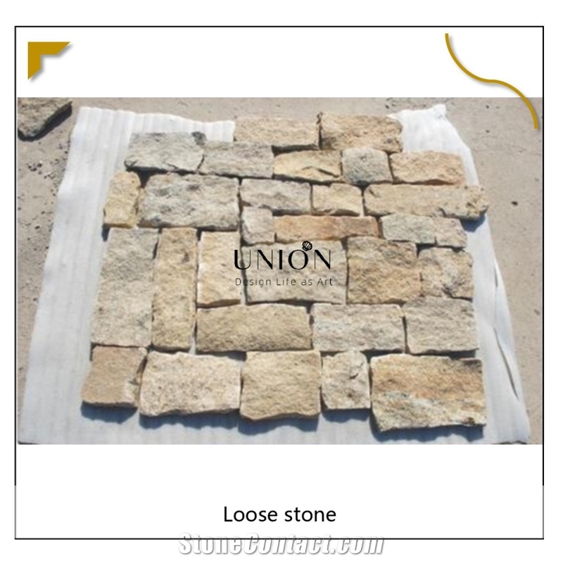 Limestone Loose Stone Veneer Wall Cladding For Exterior Wall