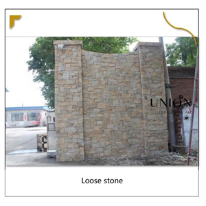 Limestone Loose Stone Veneer Wall Cladding For Exterior Wall