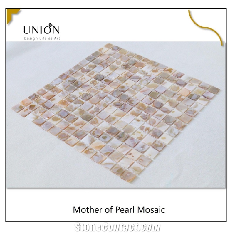 MOP Pearl Shell Mosaic Natural Oil Flower Color Kitchen Tile