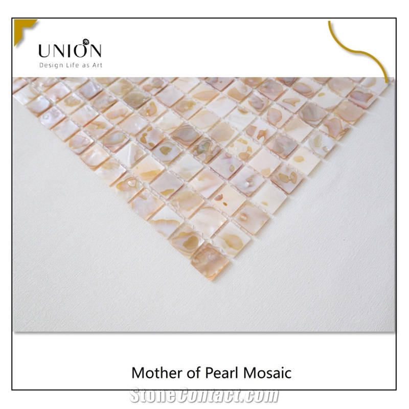 MOP Pearl Shell Mosaic Natural Oil Flower Color Kitchen Tile
