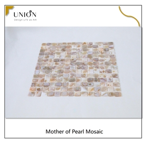 MOP Pearl Shell Mosaic Natural Oil Flower Color Kitchen Tile