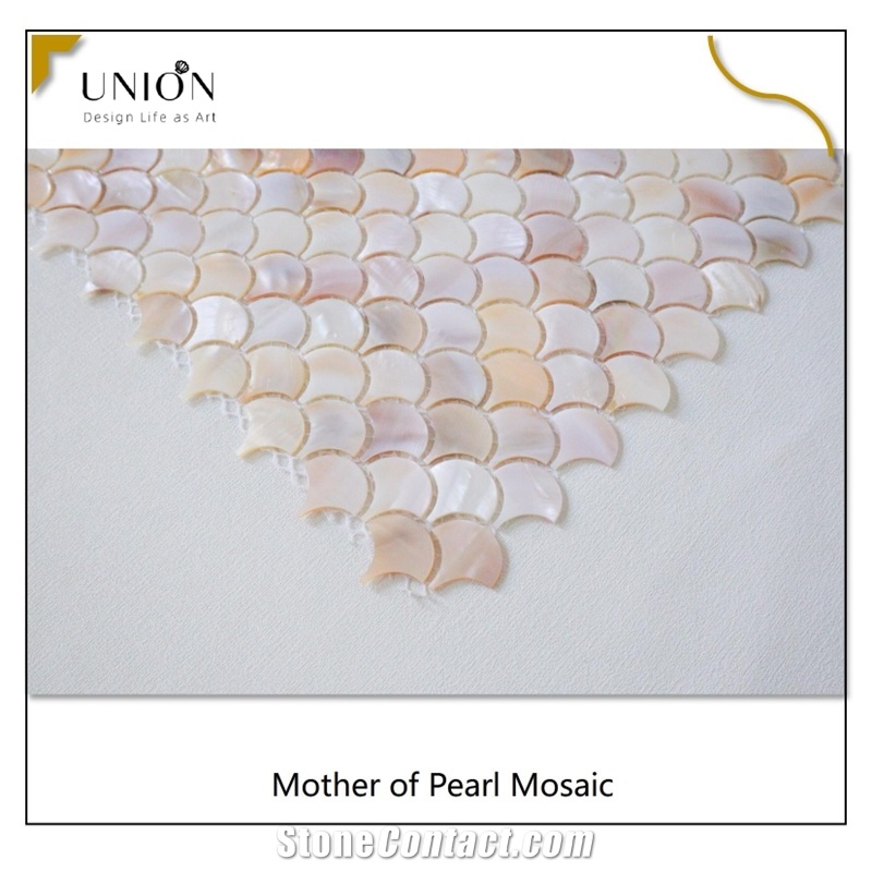 Mother Of Pearl Tiles Shell Mosaic For Interior Wall Decora