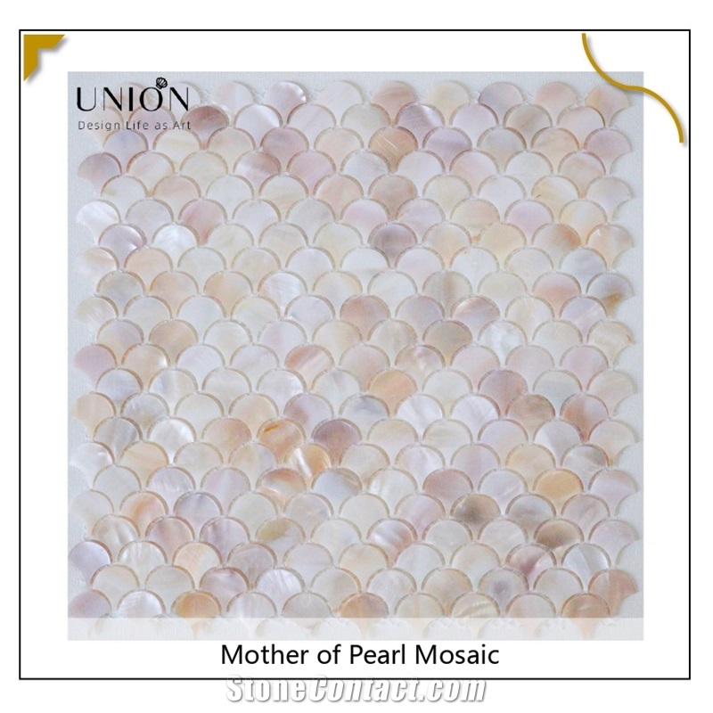Mother Of Pearl Tiles Shell Mosaic For Interior Wall Decora