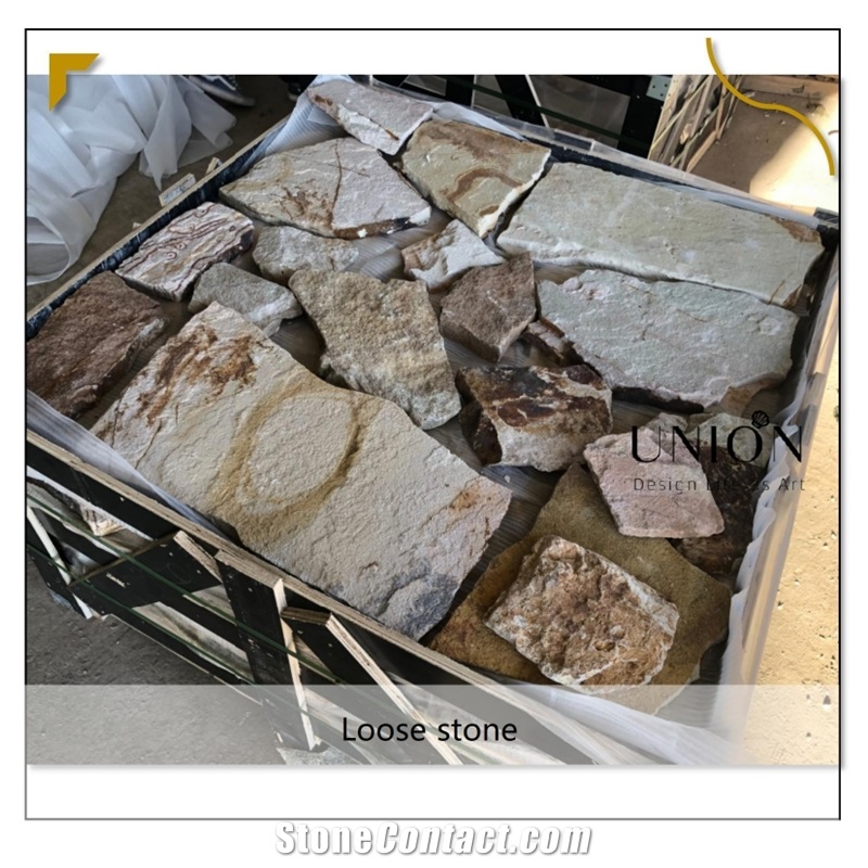 Natural Stone Wall Cladding Loose Stone Random