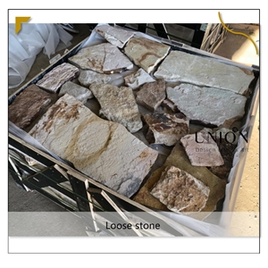 Natural Stone Wall Cladding Loose Stone Random