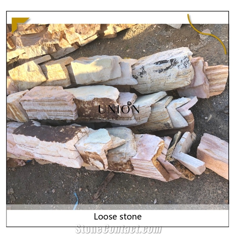 Natural Stone Wall Cladding Loose Stone Random