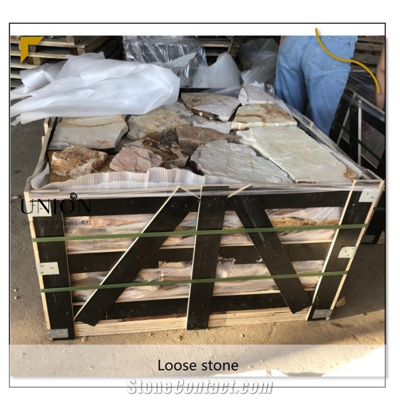 Natural Stone Wall Cladding Loose Stone Random