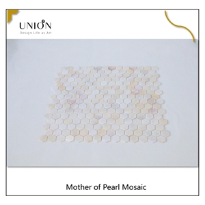 Wall Shell Mosaic Tile Natrual Color Made By Mother Of Pearl
