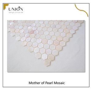 Wall Shell Mosaic Tile Natrual Color Made By Mother Of Pearl