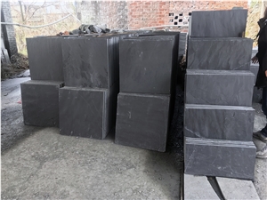 China Black Grey Slate Slabs & Wall Flooring Tiles