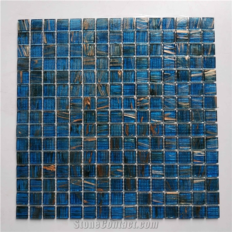 Swimming Pool  Mosaic Floor Tiles Glass  Mosaic Pattern