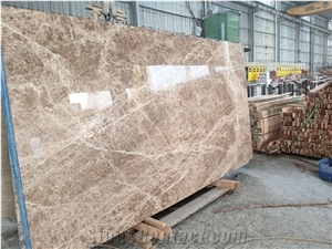 Light Emperador Brown Marble Slabs Walling Tile