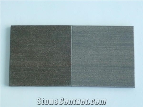 Sandstone Slabs Tiles China Black Sandstone