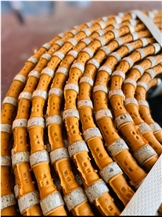RUBBER COATED Wire Saw Rope