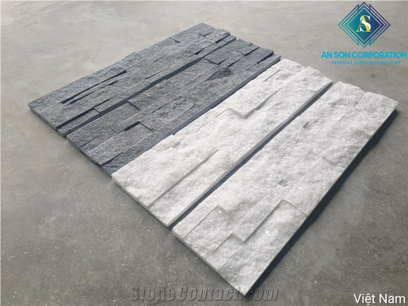 Black & White Marble Combination For Wall Panel