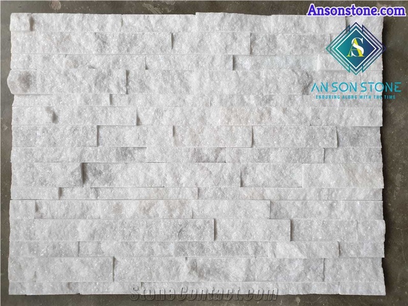 Crystal White Marble Wall Panel Tile
