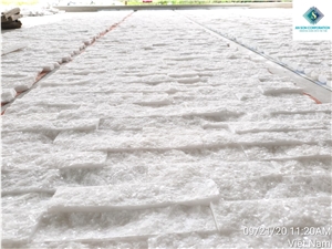 White Marble Stone Veneer For Wall Cladding