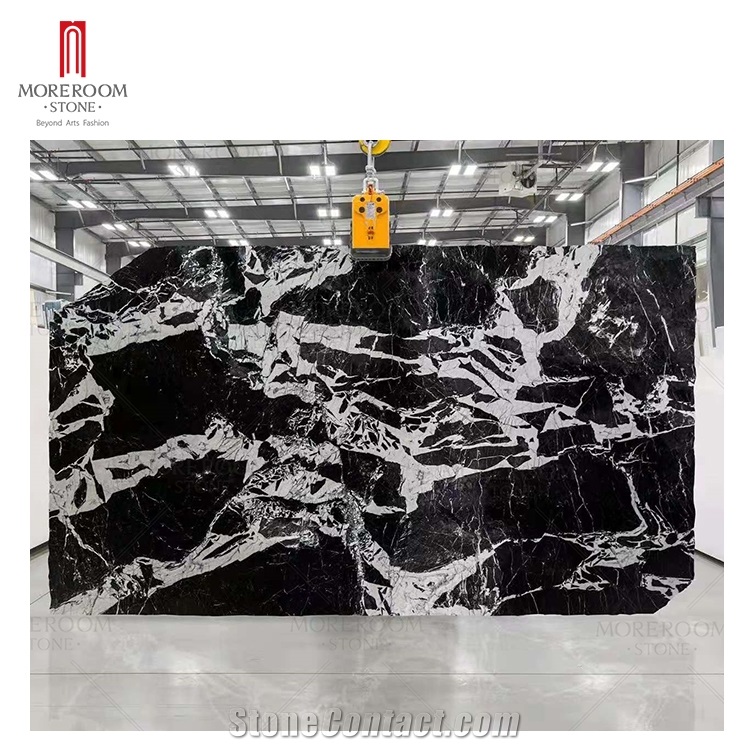 3600*1200 Black Marble Look Large Format Sintered Stone