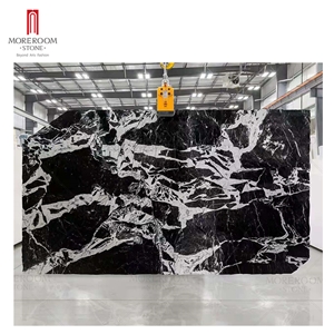 3600*1200 Black Marble Look Large Format Sintered Stone