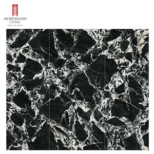3600*1200 Black Marble Look Large Format Sintered Stone