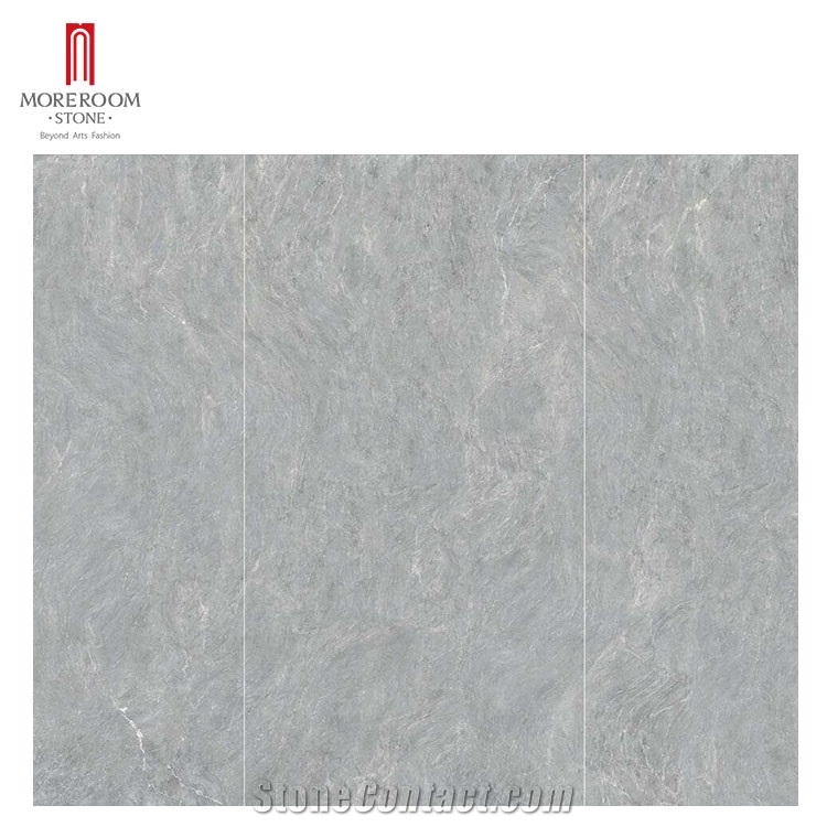 6Mm Grey Color Large Format Porcelain Bathroom Countertop