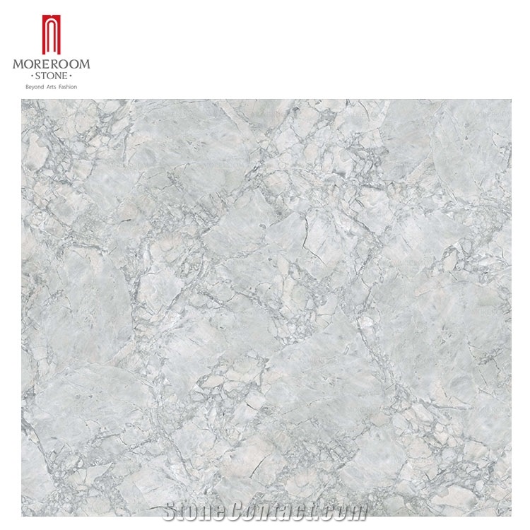 6Mm Grey Color Large Format Porcelain Bathroom Countertop