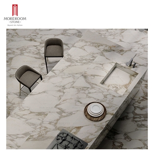 Calacatta Gold 1600*3200 6Mm Healthy Porcelain Countertop