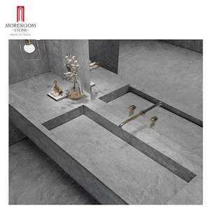 Maserati Grey Marble Look 1600*3200*6Mm Countertop