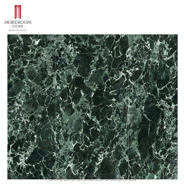 New Prada Green Sintered Stone 1600*3200Mm Large Format Marble Look Tiles